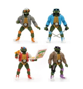 Surtido Figuras (4) The Loyal Subjects Tortugas Ninja Street Gang 13 Cm Exclusive núm.2