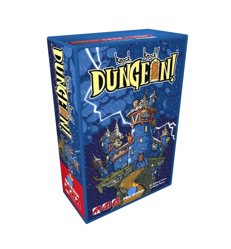 Juego De Mesa Knock! Knock! Dungeon Edad Recomendada 7 Años