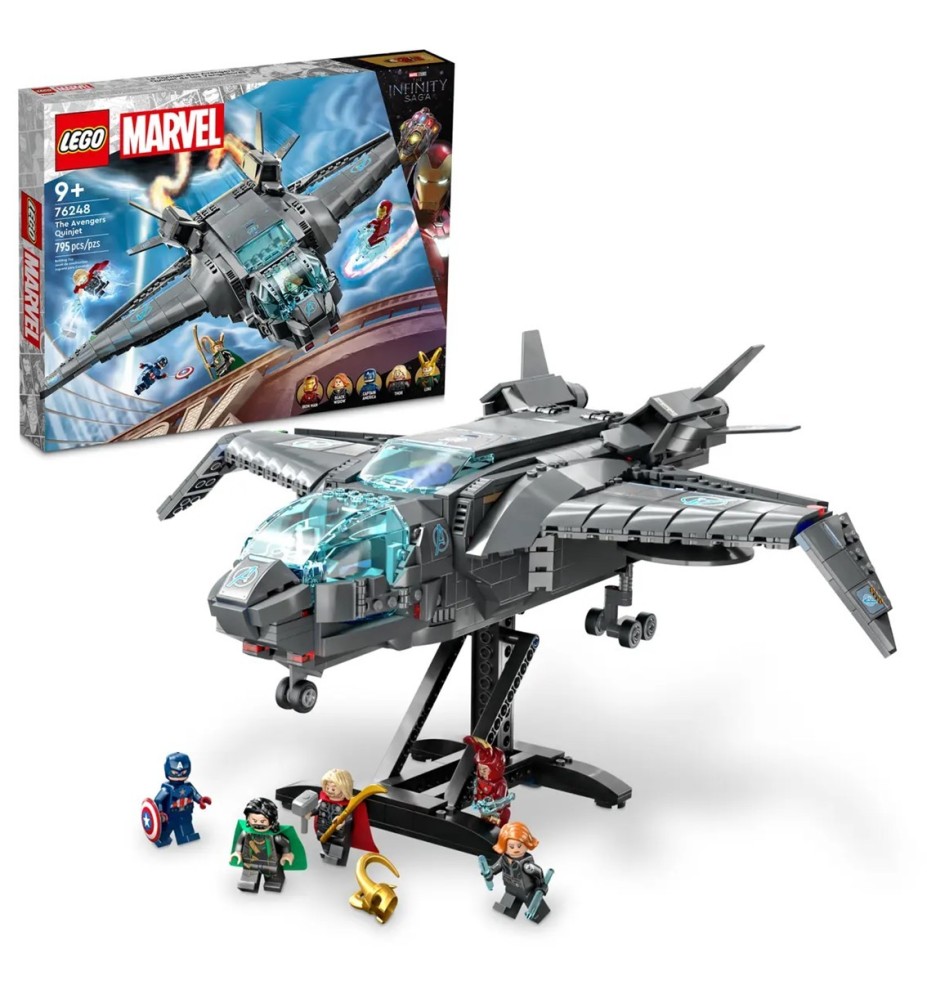 Lego Marvel Infinity Saga Quinjet De Los Vengadores