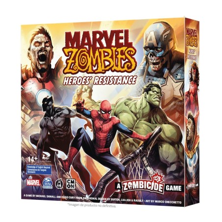 Juego De Mesa Marvel Zombies Heroes Resistance Edad Recomendada 14 Años