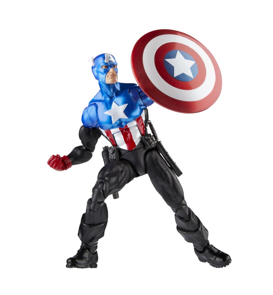 Figura Hasbro Marvel Legends Avengers Beyond Earths Mightiest Capitan America Bucky Barnes