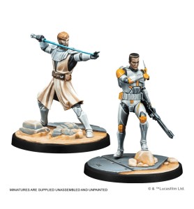 Juego De Mesa Star Wars Shatterpoint Hello There General Obi - Wan Kenobi Squad Pack