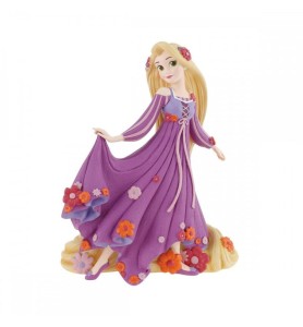 Figura Decorativa Enesco Disney Rapunzel Floreada