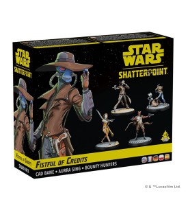 Juego De Mesa Star Wars Shatterpoint Fistful Of Credits Cad Bane Squad Pack Edad Recomendada 14 Años