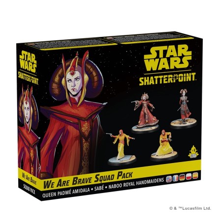 Juego De Mesa Star Wars Shatterpoint We Are Brave Squad Pack Edad Recomendada 14 Años