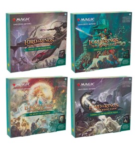 Caja De Cartas Magic The Gathering Lord Of The Rings Tales Of Middle Earth Cajas De Escena 4 Unidades Inglés