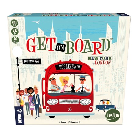 Juego De Mesa Devir Get On Board New York & London