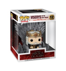 Funko Pop Casa Del Dragon Viserys En El Trono De Hierro 76470