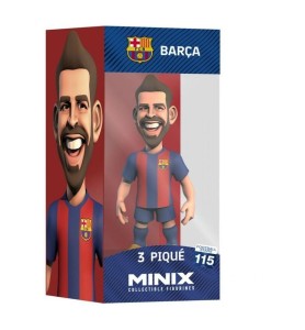 Figura Minix Futbol Club Barcelona Piqué 12 Cm