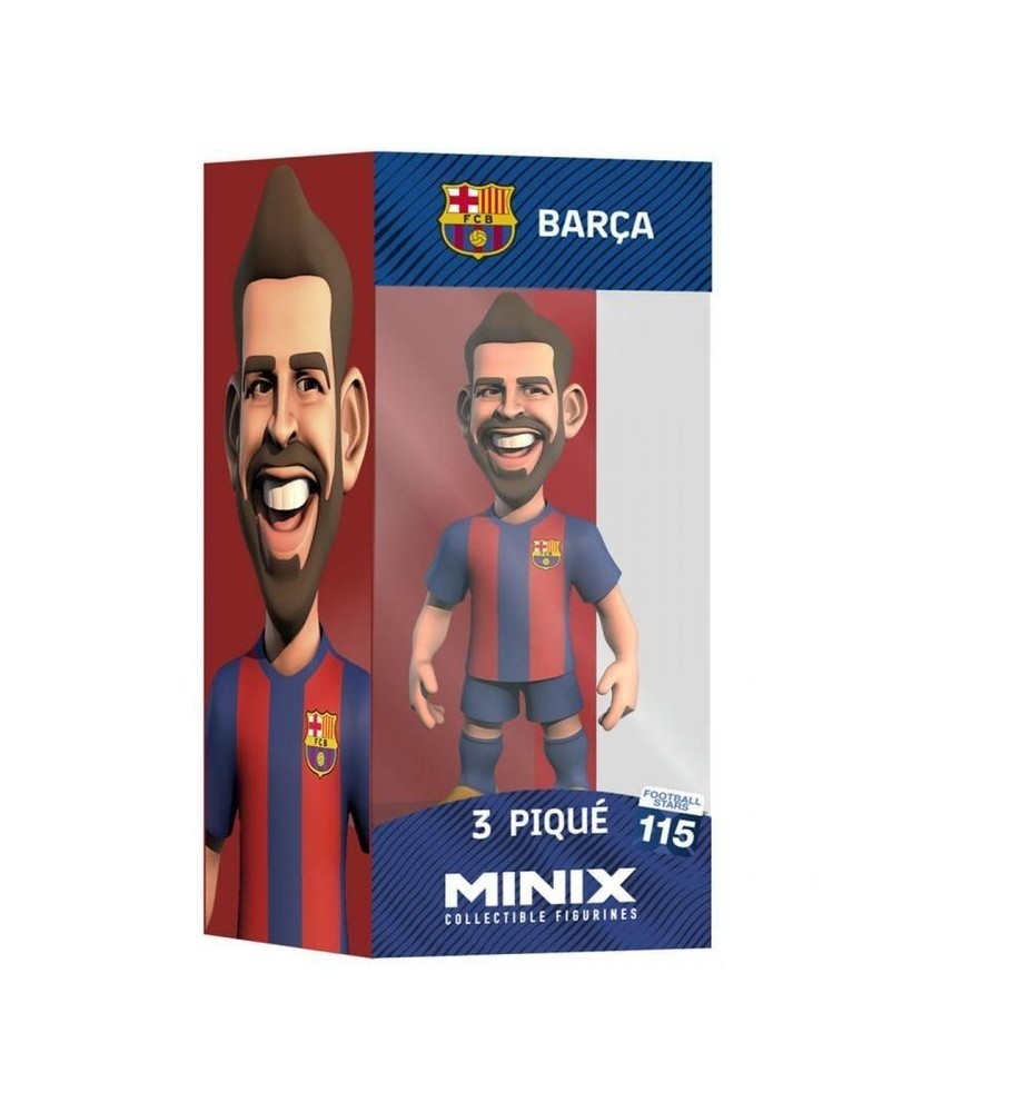 Figura Minix Futbol Club Barcelona Piqué 12 Cm