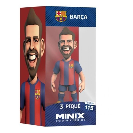 Figura Minix Futbol Club Barcelona Piqué 12 Cm