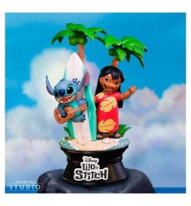 Figura Abystyle Disney Lilo & Stitch Lilo & Stitch Con Tabla De Surf