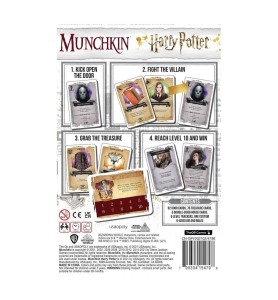 Juego De Mesa Munchkin Harry Potter Edad Recomendada 11 Años Idioma Ingles