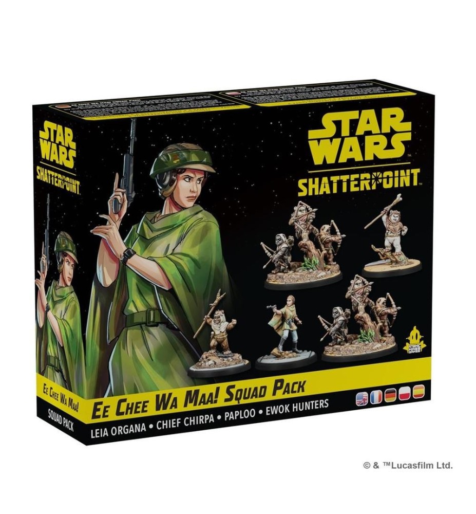 Juego De Mesa Star Wars Shatterpoint Ee Chee Wa Maa! Squad Pack