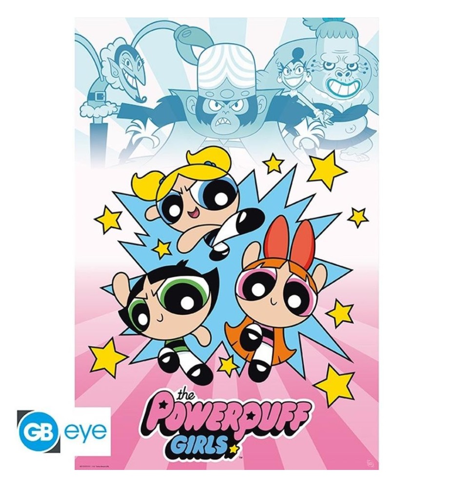 Póster Maxi Gb Eye Las Supernenas Girls Vs Villains