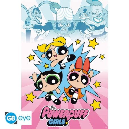 Póster Maxi Gb Eye Las Supernenas Girls Vs Villains