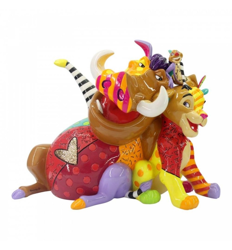 Figura Enesco Disney El Rey León Estilo Britto