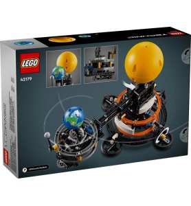 Lego Technic Planeta Tierra Y Luna En Órbita