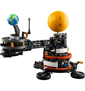 Lego Technic Planeta Tierra Y Luna En Órbita