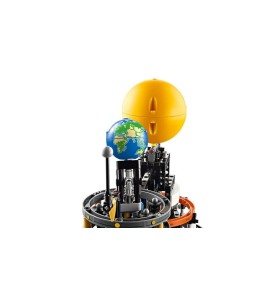 Lego Technic Planeta Tierra Y Luna En Órbita