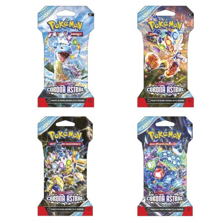 Juego De Cartas Pokémon Tcg Sv07 Sleeved Booster 24 Unidades Español