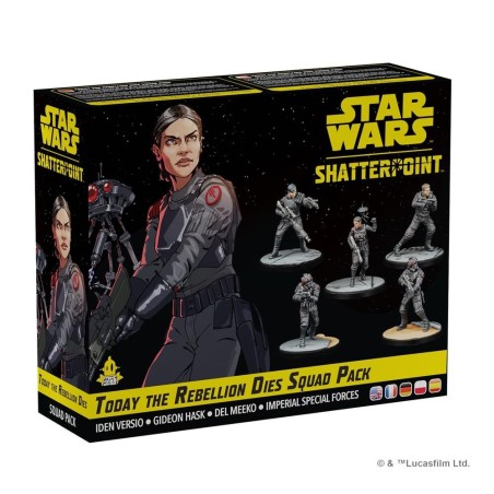 Juedo De Mesa Star Wars Shatterpoint Today The Rebellion Dies Squad Pack Edad Recomendada 14 Años