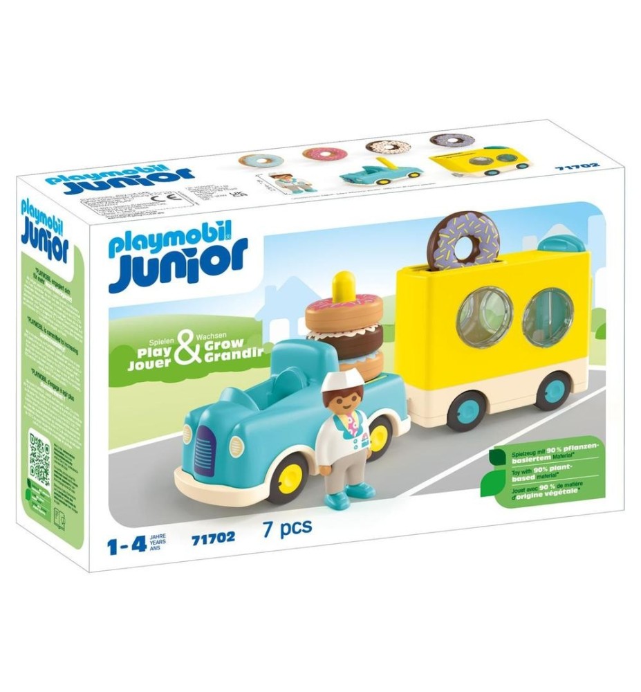 Playmobil Junior Camión De Donut