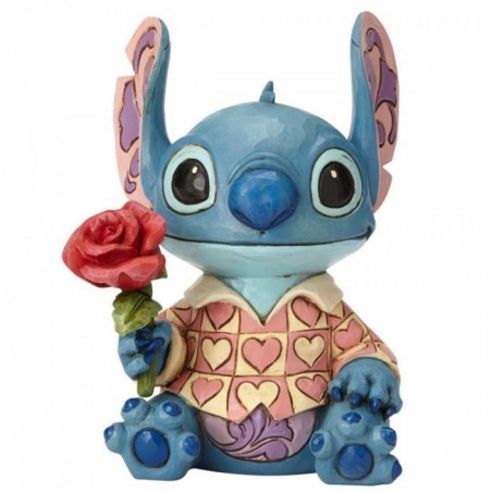 Figura Enesco Disney Stitch San Valentín