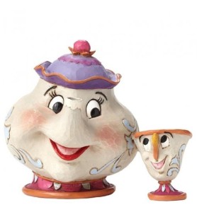 Figura Enesco Disney La Bella Y La Bestia Mrs Potts & Chip