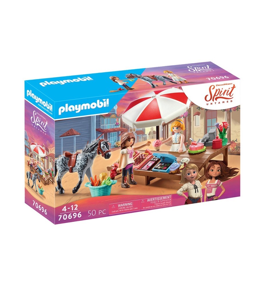 Playmobil Spirit Indomable Miradero Tienda De Dulces