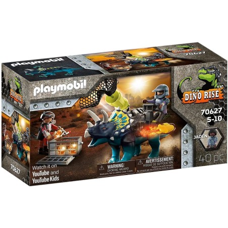 Playmobil Triceratops: Disturbios Por Las Piedras Legendarias