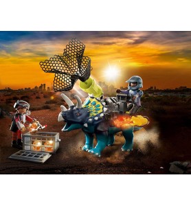 Playmobil Triceratops: Disturbios Por Las Piedras Legendarias