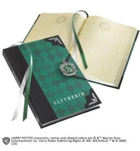 Libreta Diario The Noble Collection Harry Potter Slytherin Cierre Especial