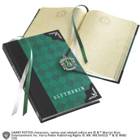 Libreta Diario The Noble Collection Harry Potter Slytherin Cierre Especial