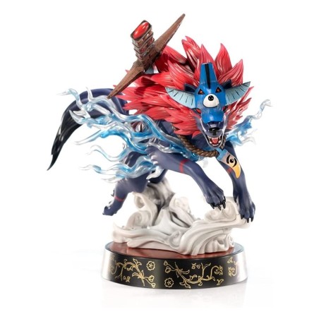 Figura First 4 Figures Okami Oki Wolf Form Edicion Estandar Estatua