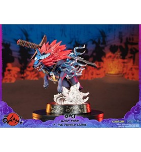 Figura First 4 Figures Okami Oki Wolf Form Edicion Estandar Estatua