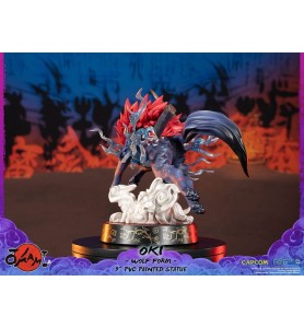 Figura First 4 Figures Okami Oki Wolf Form Edicion Estandar Estatua