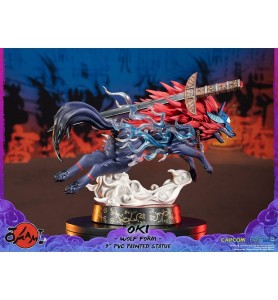 Figura First 4 Figures Okami Oki Wolf Form Edicion Estandar Estatua