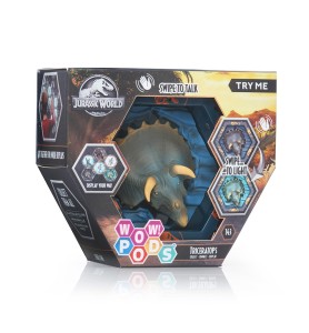 Figura Wow! Pod Jurassic World Triceratops Sfx Con Sonido