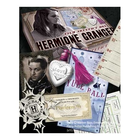 Réplica The Noble Collection Harry Potter Caja De Artefactos Hermione Granger