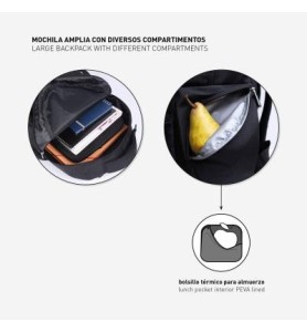 Mochila Escolar Grande Cerdá DC Batman 44 Cm