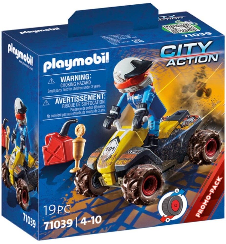 Playmobil City Action Quad De Offroad