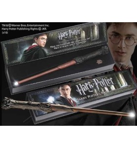 Varita Mágica Luminosa The Noble Collection Harry Potter 35 Cm