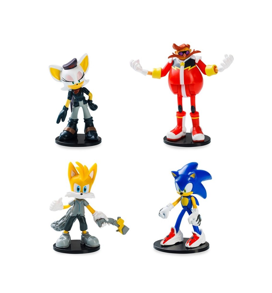 Surtido De Figuras Pack De 4 Sonic