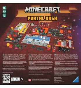 Juego De Mesa Ravensburger Minecraft Portal Dash (ex Magma & Monsters)