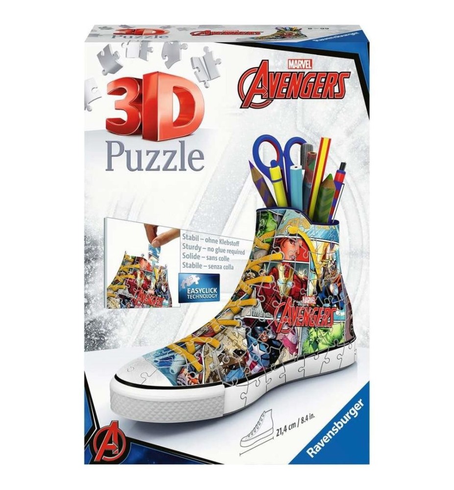 Puzzle 3d Ravensburger Sneaker -  Avengers