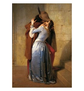 Puzzle Ravensburger Hayez: El Beso 1000 Piezas