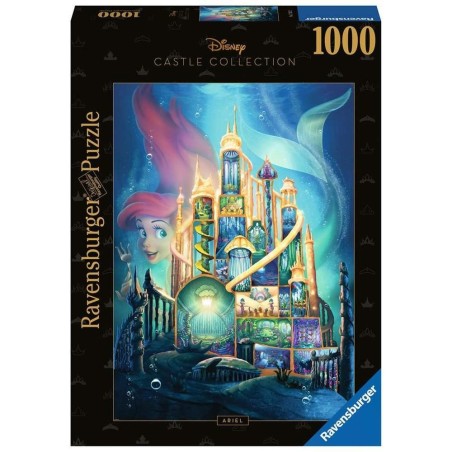 Puzzle Ravensburger Disney Castles -  Ariel 1000 Piezas