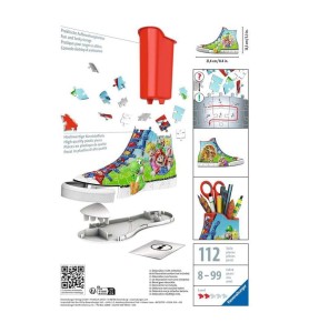 Puzzle 3d Ravensburger Sneaker -  Super Mario