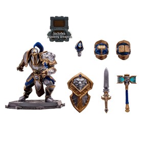 Figura Mcfarlane Toys World Of Warcraft Human Warrior & Human Paladin 15cm